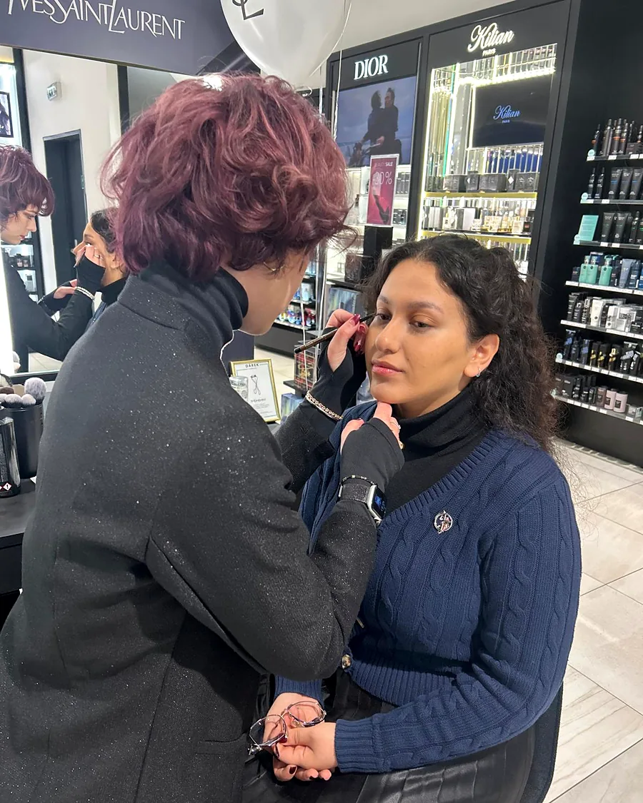 Commercial makeup — beauty event